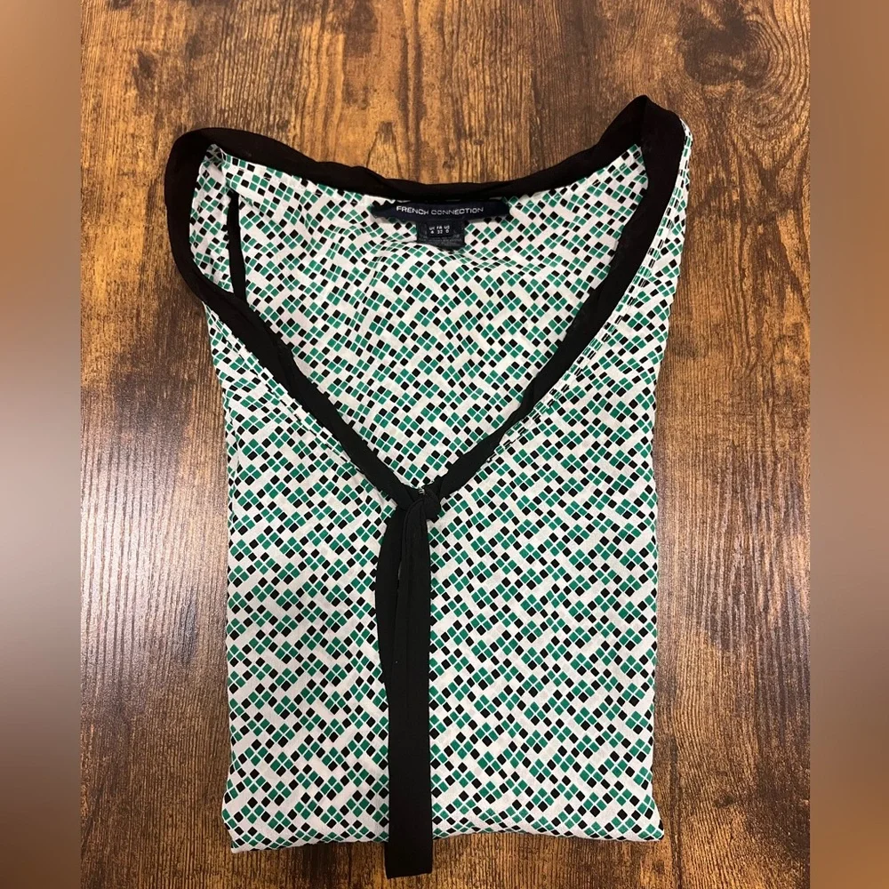 French Connection Silk Sleeveless Top - Picture 3 of 4